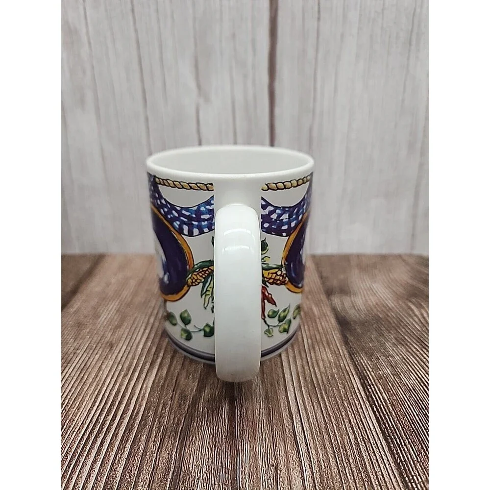 VTG Cooks Club Chef Pig & Rabbit Country Style Large Coffee Mug 14 oz